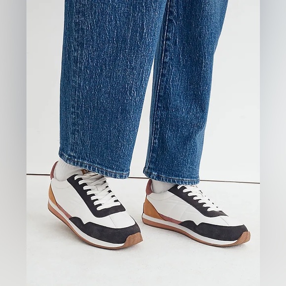 Madewell League Sneakers in Washed Nubuck and Suede - Picture 3 of 10